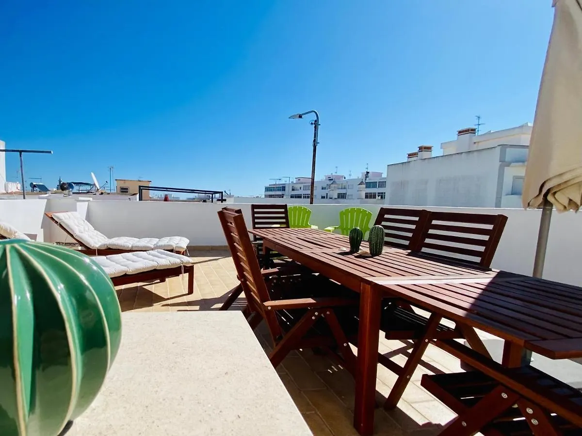 Tia Anica House I - Apartment With Terrace In Central Fuseta Beach Village Fuzeta