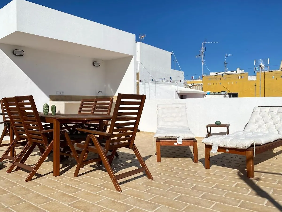 Holiday home Tia Anica House I - Apartment With Terrace In Central Fuseta Beach Village