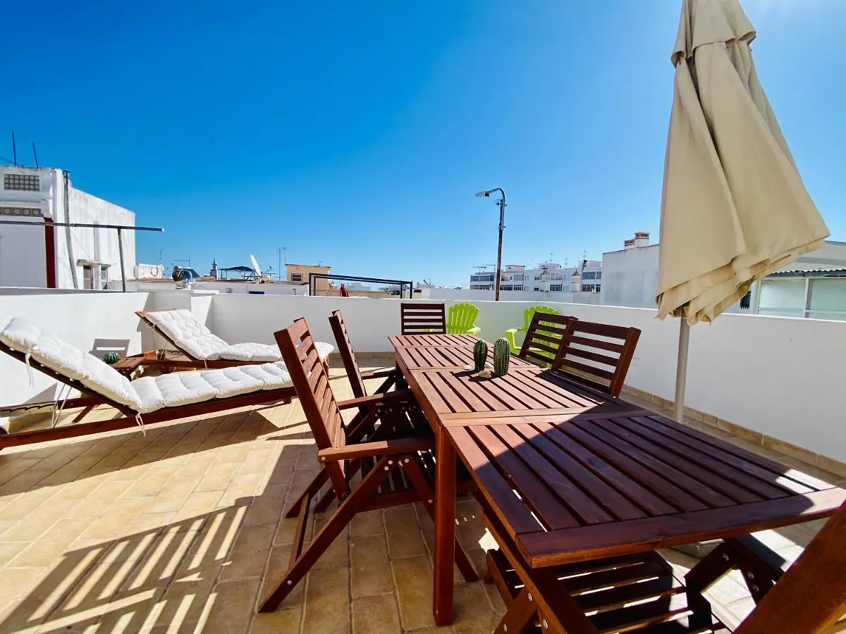 Tia Anica House I - Apartment With Terrace In Central Fuseta Beach Village Holiday home Fuzeta