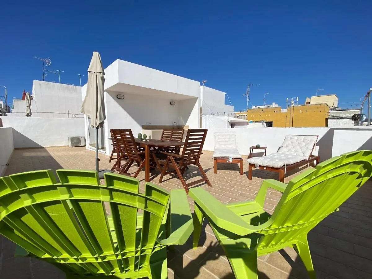 Holiday home Tia Anica House I - Apartment With Terrace In Central Fuseta Beach Village